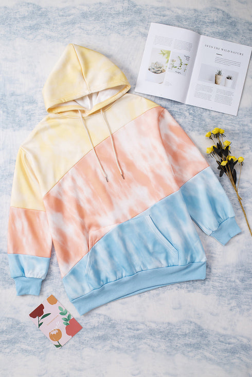 'Zella' Oversized Multi Colour Hoodie - Celes Fashion